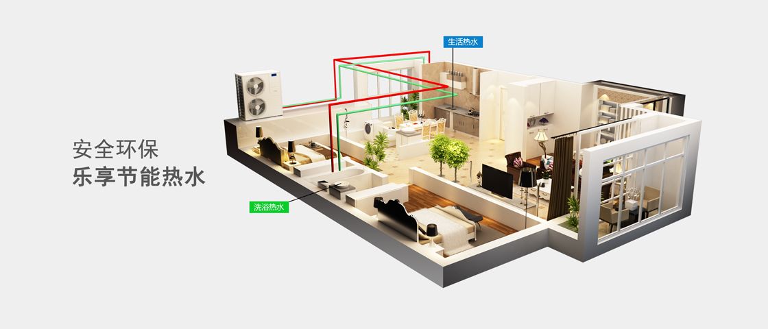 循環加熱型空氣源熱泵熱水機 循環加熱型空氣源熱泵熱水機
